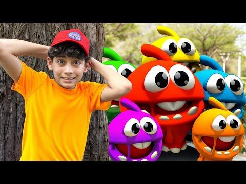 Jason dan Alex Bermain Pacman nyata 🟡 Petualangan Animasi 3D Seru untuk Anak-anak