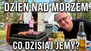 Dzień z życia wyjazdowicza - Śniadanie, grill na kempingu, psy na plaży i zakupy