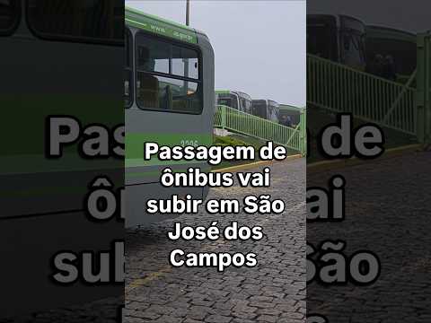 aumento da passagem de ônibus em São José dos Campos
