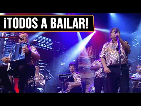 ¡Cierre de fiesta! Los Palmeras le pusieron broche de oro a La noche perfecta con su música en vivo