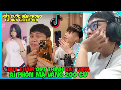 RỐT CUỘC BÊN TRONG LÀ QUẢ GÌ TO VẬY CHỊ VÀ DUY THẨM OUT TRÌNH ĐẠT VINA | HÙNG AKIRA XEM TIK TOK VN
