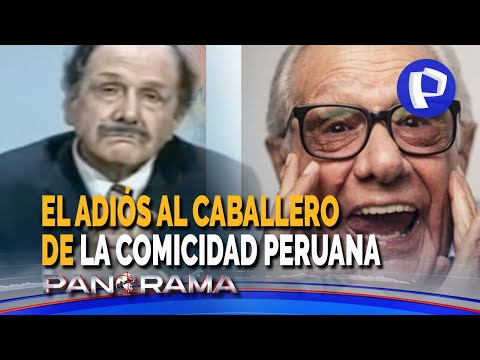 Adiós al caballero de la comicidad peruana: Guillermo Rossini falleció a los 93 años