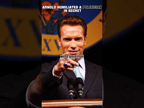 Arnold Schwarzenegger Hid a Brutal Insult in a Law