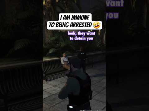 I am IMMUNE to being ARRESTED in GTA 5 RP