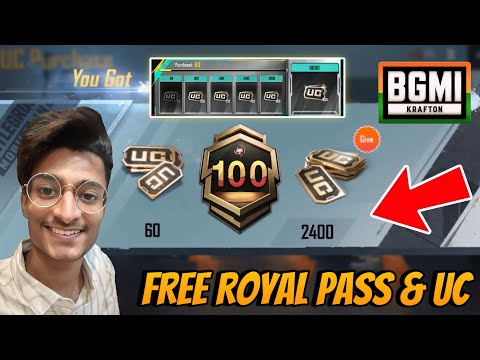 😍TRICK 1200+ UC IN BGMI - UNLIMITED UC EARN TIPS & TRICKS - FREE A10 ROYAL PASS WITH LIVE PROOF