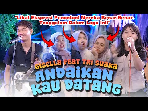Andaikan Kau Datang -  Tonny Koeswoyo (Live Ngamen) Putri Gisella Feat Tri Suaka
