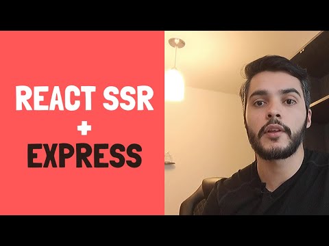 Server side rendering con react y express