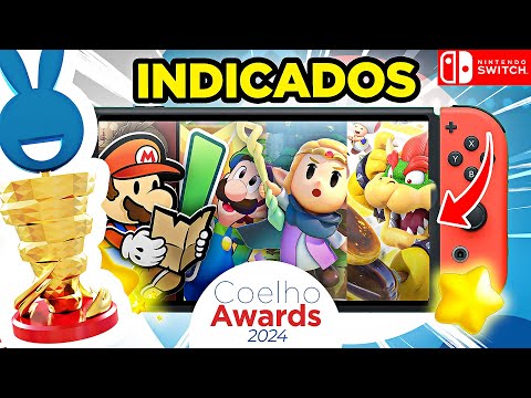 Os 100+ Indicados a Melhores jogos de 2024 no Nintendo Switch ❘ COELHO AWARDS 2024 #CoelhoAwards