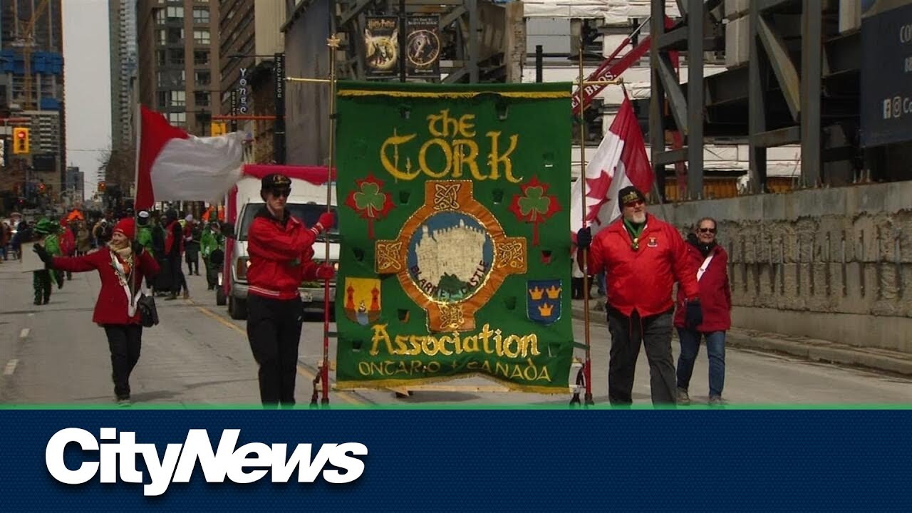 Toronto’s St Patrick’s Day Parade draws huge crowds