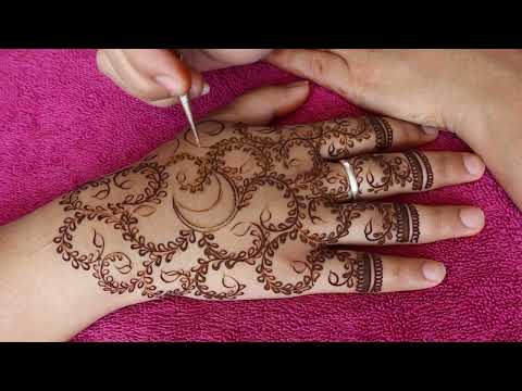 Eid special mehndi design #4 | beautiful front hand mehndi design | mehndi ka design | mehndi 2025