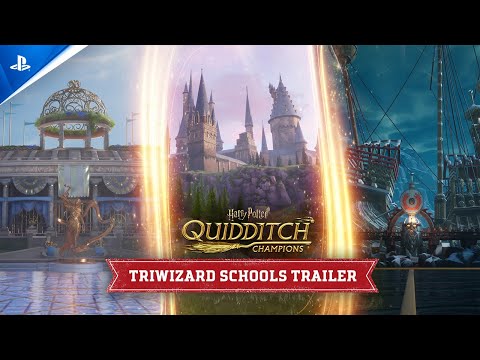 Harry Potter: Quidditch Champions - Triwizard Schools Showcase Trailer | PS5 & PS4 Games