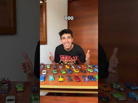 100 Carros Hotwheels