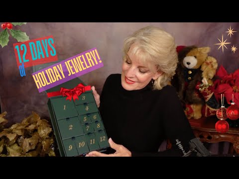 TINGLY ASMR UNBOXING: 12-DAY ADVENT CALENDAR FULL OF JEWELRY!