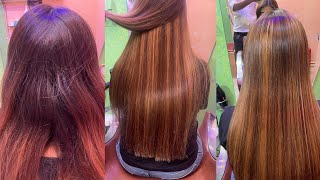 How do you apply hair color Highlights step by step // hair colour highlight kaise karen