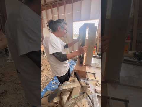 カントリーのアート建具 やっとこさ納めた編