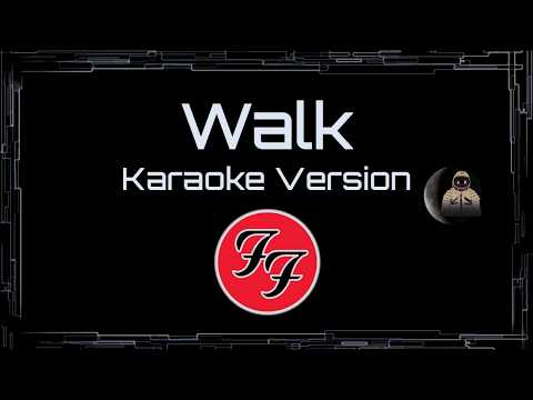 Foo Fighters • Walk (CC Karaoke / Instrumental)