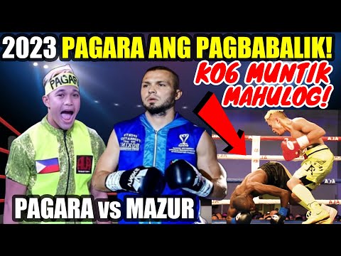 2023 PAGARA GRABE BAGSIK SA PAGBABALIK KO6 | Pagara vs Mazur