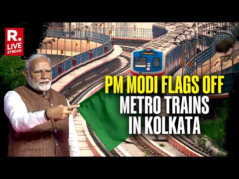 PM Modi Inaugurates Kolkata's New Metro Line | PM In West Bengal | Live