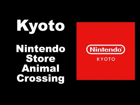 Exclusive Nintendo Store Animal Crossing Goods from Kyoto, Japan