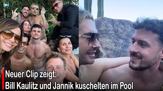 Neuer Clip zeigt: Bill Kaulitz und Jannik kuschelten im Pool #germany | SH News German