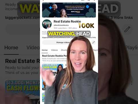 Real Estate Rookie | Thank YOU for 100,000 Subscribers!!