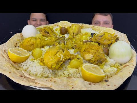 عزمت فيصل من الكويت على تشريب دجاج اصفر عراقي