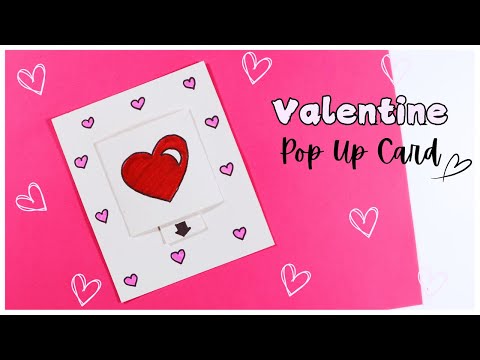 Cute Pop Up Card Tutorial | DIY Valentine Card