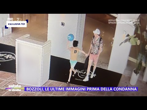 Bozzoli, le ultime immagini prima della condanna - Estate in diretta 09/07/2024