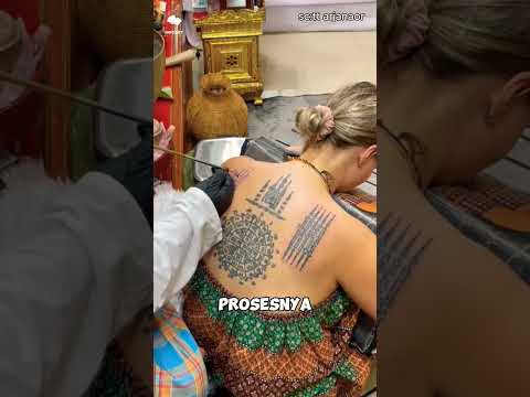 Pembuatan nya Lebih menyakitkan dari tato biasa