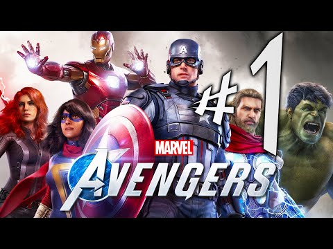 Marvel Avengers - Parte 1: A Queda dos Vingadores!!! [ Xbox One X - Playthrough 4K ]