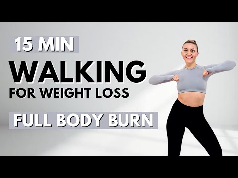🔥15 Min STEADY STATE WALKING for WEIGHT LOSS🔥ALL STANDING🔥NO JUMPING🔥KNEE FRIENDLY🔥LISS WORKOUT🔥