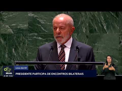Presidente Lula participa de encontros bilaterais em NY