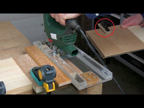 Perfect clean CrossCuts with the Jigsaw