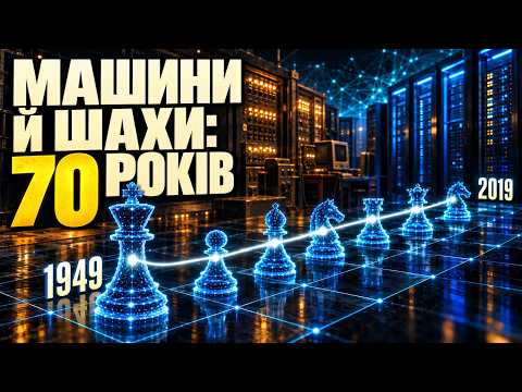 Як машини вчилися грати в шахи: від Шеннона 1949 до MuZero 2019