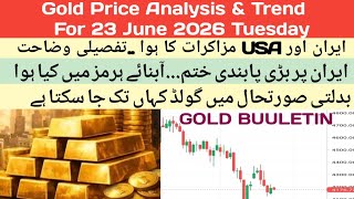 Gold Price Analysis & Trend For Tuesday 23 June 2026  Before Flash Manufacturing & Services PMI