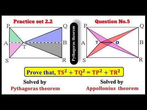 Question no. 5 | Pythagoras theorem | imp problem | class 10 | Geometry