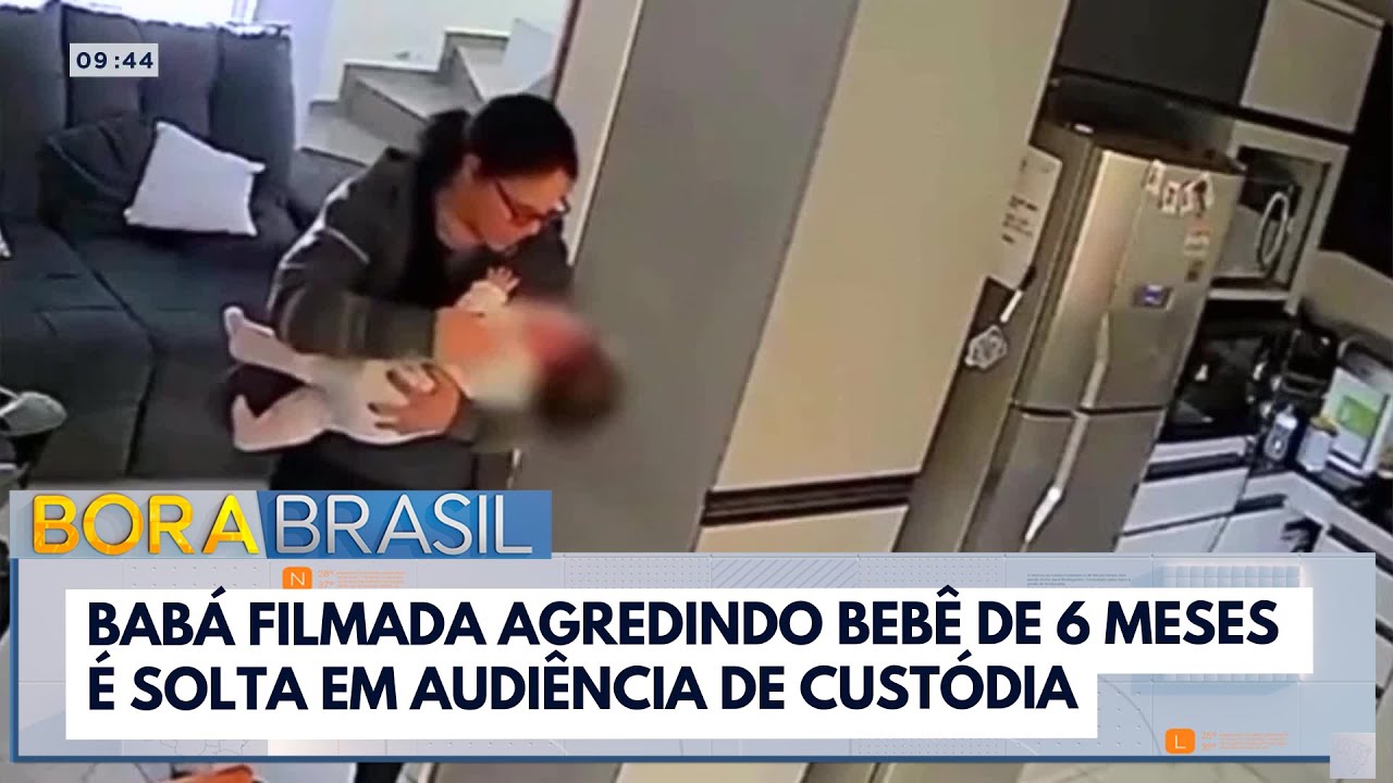 Babá é flagrada agredindo bebê de apenas seis meses | Bora Brasil TV Online Babá é flagrada agredindo bebê de apenas seis meses | Bora Brasil