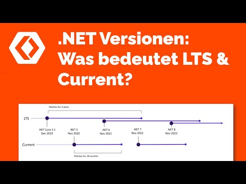 .NET Versionen - was bedeutet LTS und Current?