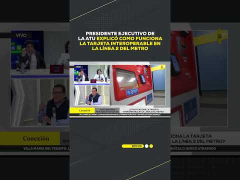 ATU explica como funciona la tarjeta interoperable en la Línea 2 del Metro