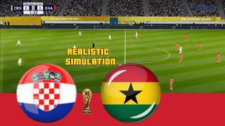 PES 2021 | CROATIA vs GHANA | FIFA World Cup 2026 Simulation