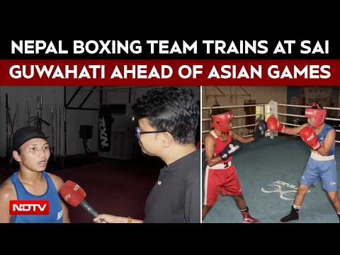 Nepal Boxing Team Trains At SAI Guwahati Ahead Of Asian Games