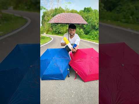 Ultra Light Mini Folding Capsule and Purse 3 Umbrellas Unboxing ☂️