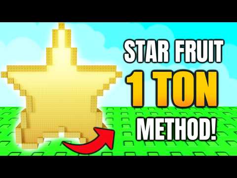 How to GROW the BIGGEST Star Fruit in Grow a Garden 2 ROBLOX