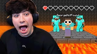 $100,000 IF GEORGE SURVIVES IN MINECRAFT
