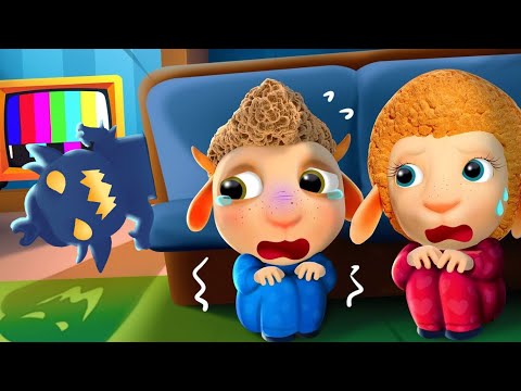 Scary Night Tales — But Don't Be Afraid! 🌙👻 Funny Cartoon Animation for Kids