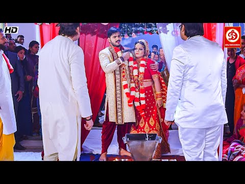 बंदूक की नोक पर कल्लू ने रचाई निधि झा से शादी | Jaan | #bhojpurimovie Action Seen