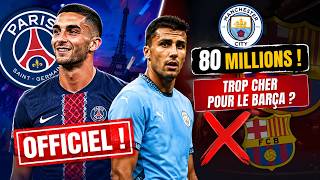 OFFICIEL FERRAN TORESS QUITTE LE FC BARCELONE ! C'EST LA FETE AU VILLAGE , RODRI 80M !? CITY ABUSE