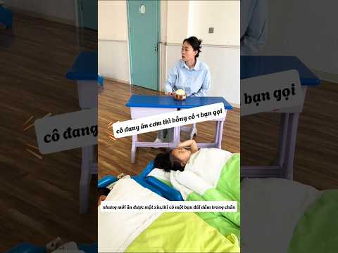 Cô giáo tốt bụng giúp đỡ rất nhiều bạn mà quên cả ăn cơm.#shorts