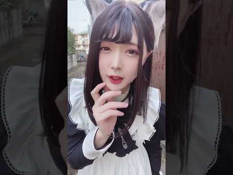 TikTokで500万再生【最後に全て持ってく猫耳メイドwww】#shorts