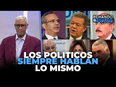 Johnny Vásquez | "Los políticos solo hablan lo mismo en cada campaña electoral" | Echando El Pulso